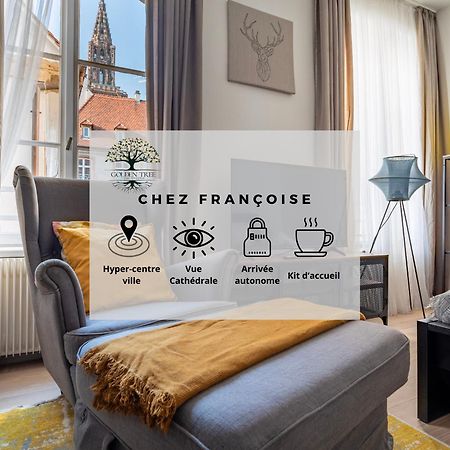 Chez Francoise - Hyper-Centre, Vue Cathedrale Apartment Strasbourg Luaran gambar