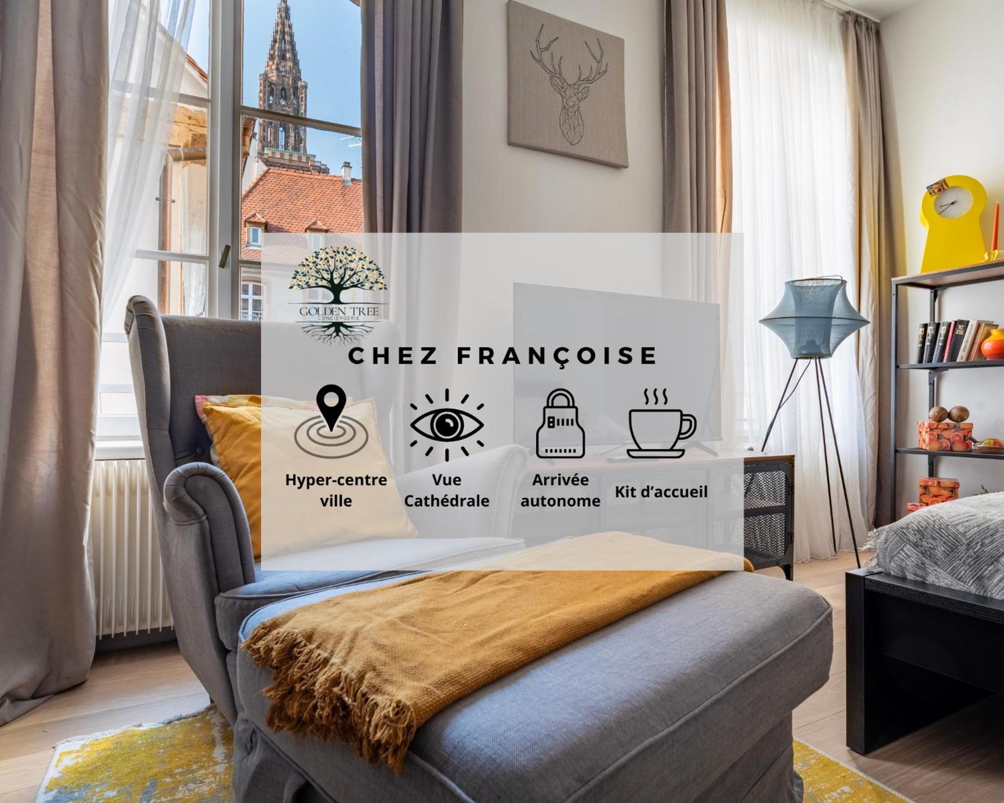 Chez Francoise - Hyper-Centre, Vue Cathedrale Apartment Strasbourg Luaran gambar